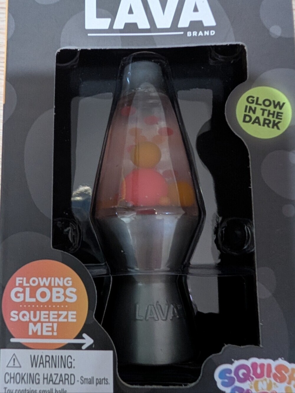 Schylling Squish n Flow LAVA Lamp Mini 3.75" - Picture 6 of 7